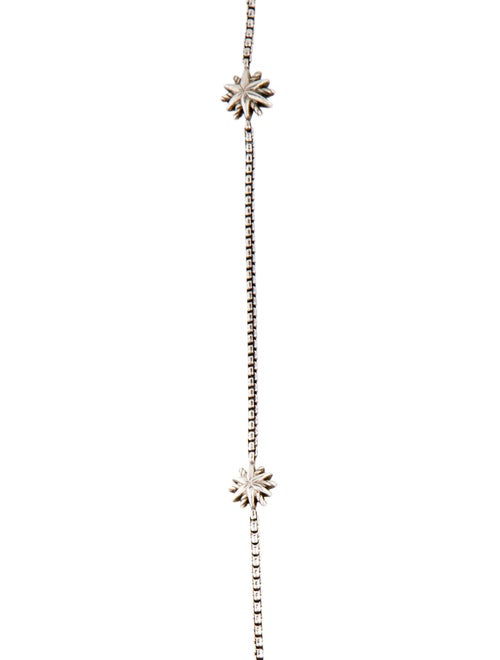 David Yurman Diamond Starburst Station Necklace