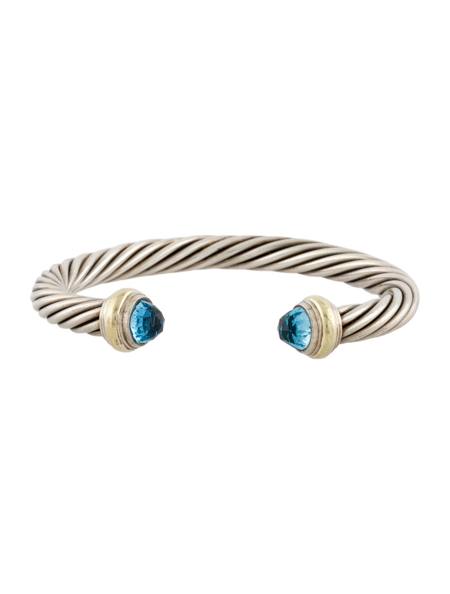 David Yurman Topaz Classic Cable Bracelet