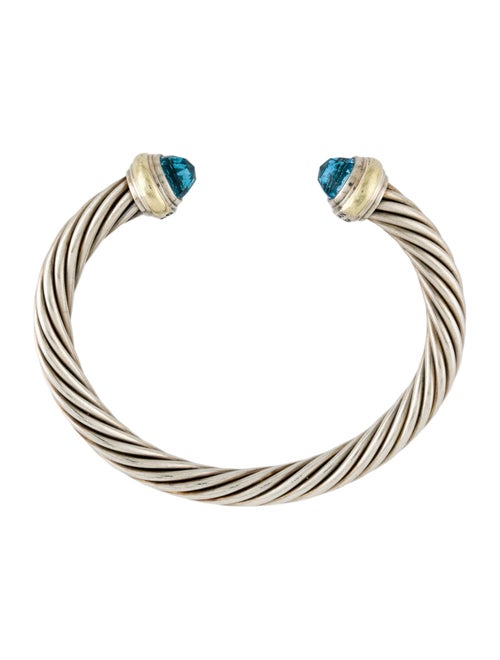 David Yurman Topaz Classic Cable Bracelet