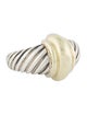 David Yurman Two-Tone Dome Cable Ring