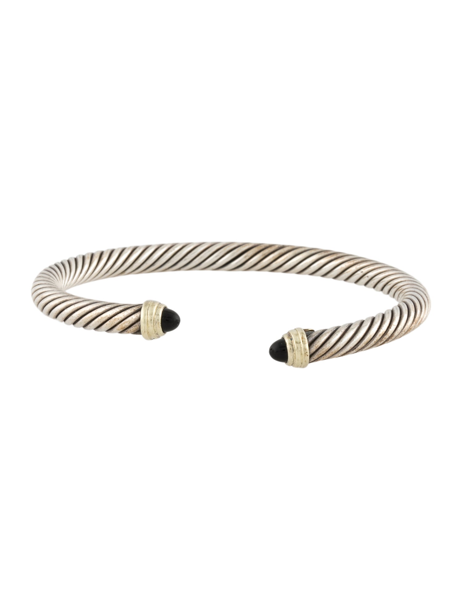 David Yurman Onyx Classic Cable Bracelet