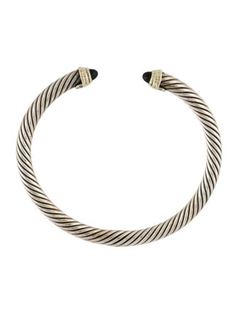 David Yurman Onyx Classic Cable Bracelet