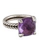 David Yurman Amethyst & Diamond Chatelaine® Ring