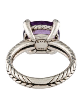 David Yurman Amethyst & Diamond Chatelaine® Ring