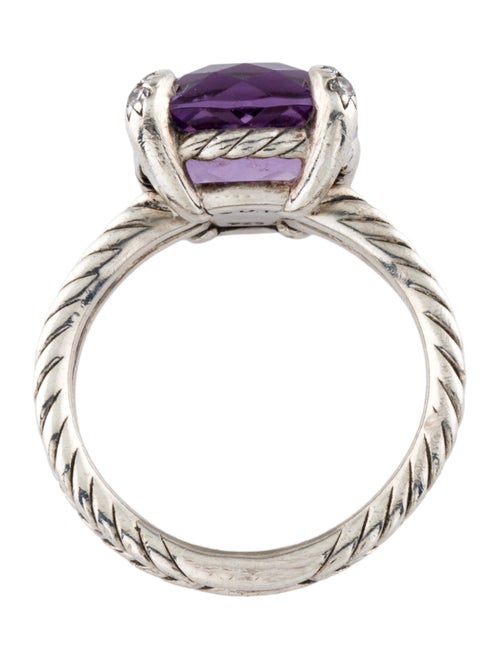 David Yurman Amethyst & Diamond Chatelaine® Ring