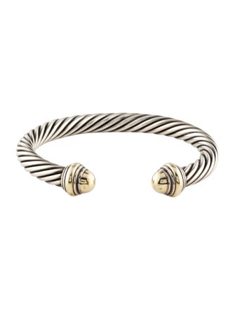 David Yurman Two-Tone Classic Cable Cuff