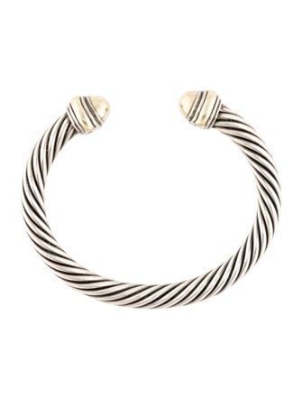 David Yurman Two-Tone Classic Cable Cuff