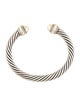 David Yurman Two-Tone Classic Cable Cuff
