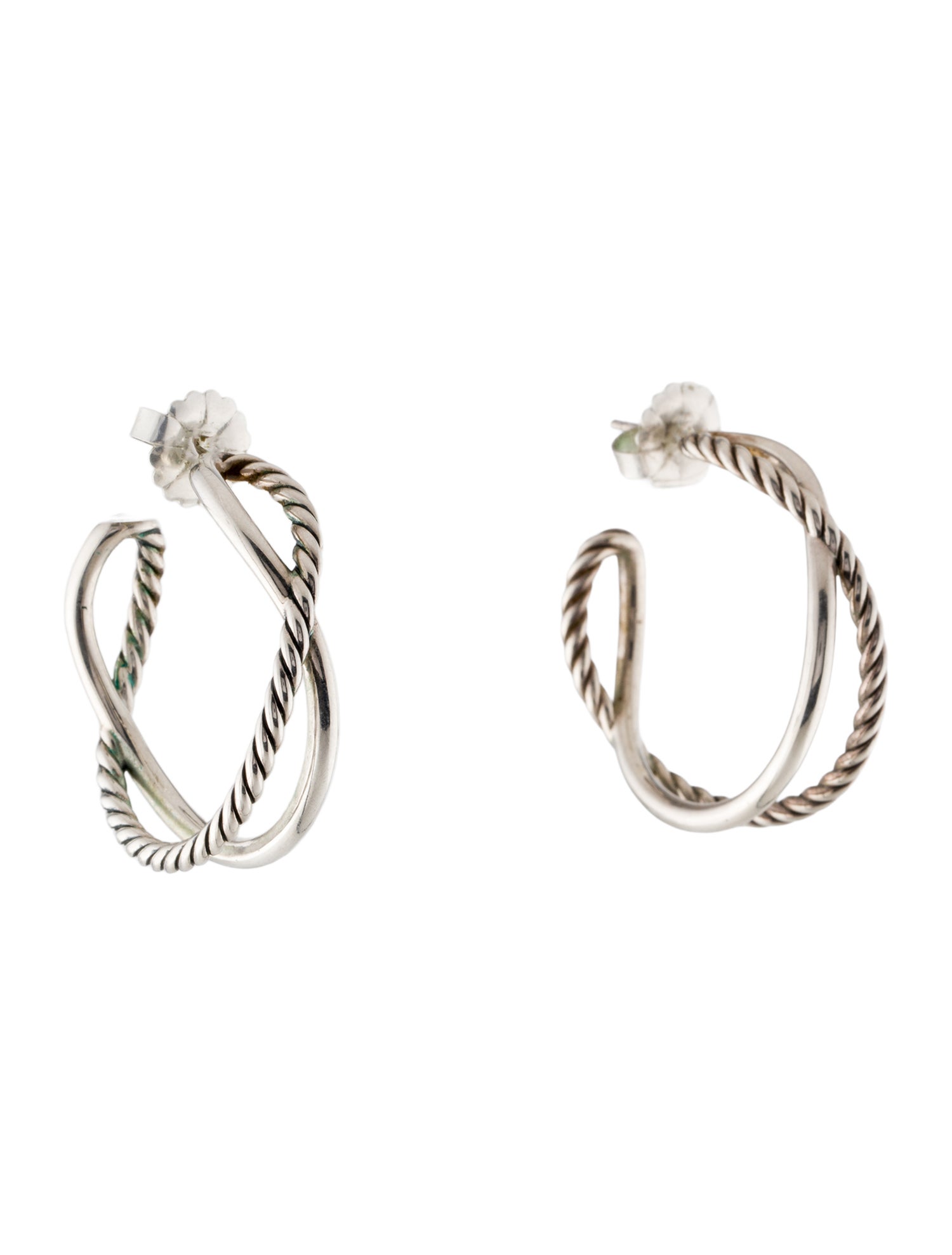 David Yurman Crossover Hoops