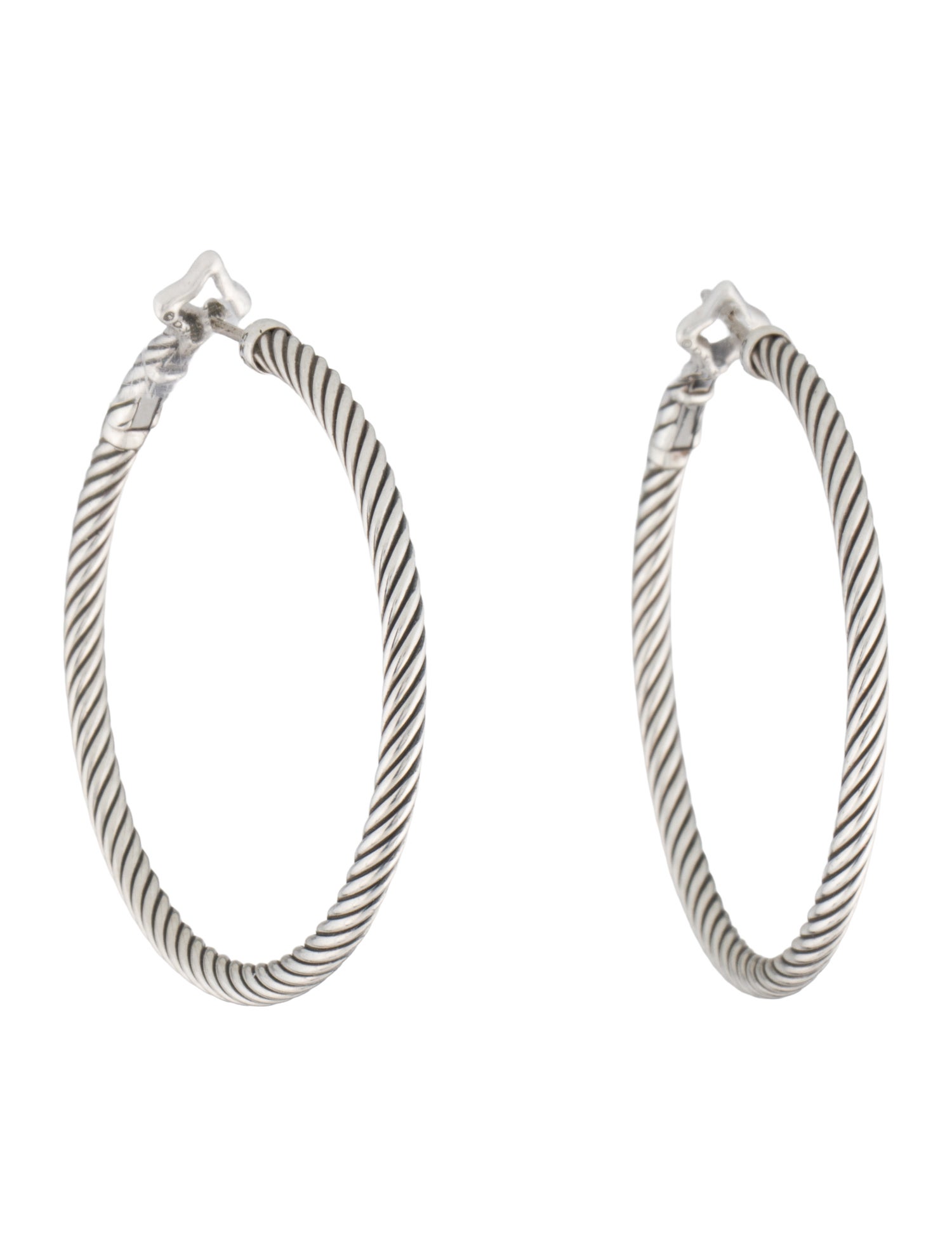 David Yurman Cable Classic Hoop Earrings