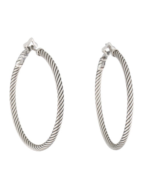 David Yurman Cable Classic Hoop Earrings