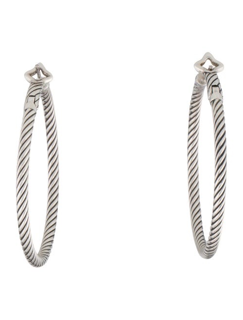 David Yurman Cable Classic Hoop Earrings