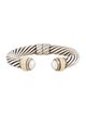 David Yurman Pearl Hinged Cuff Bracelet