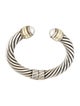 David Yurman Pearl Hinged Cuff Bracelet