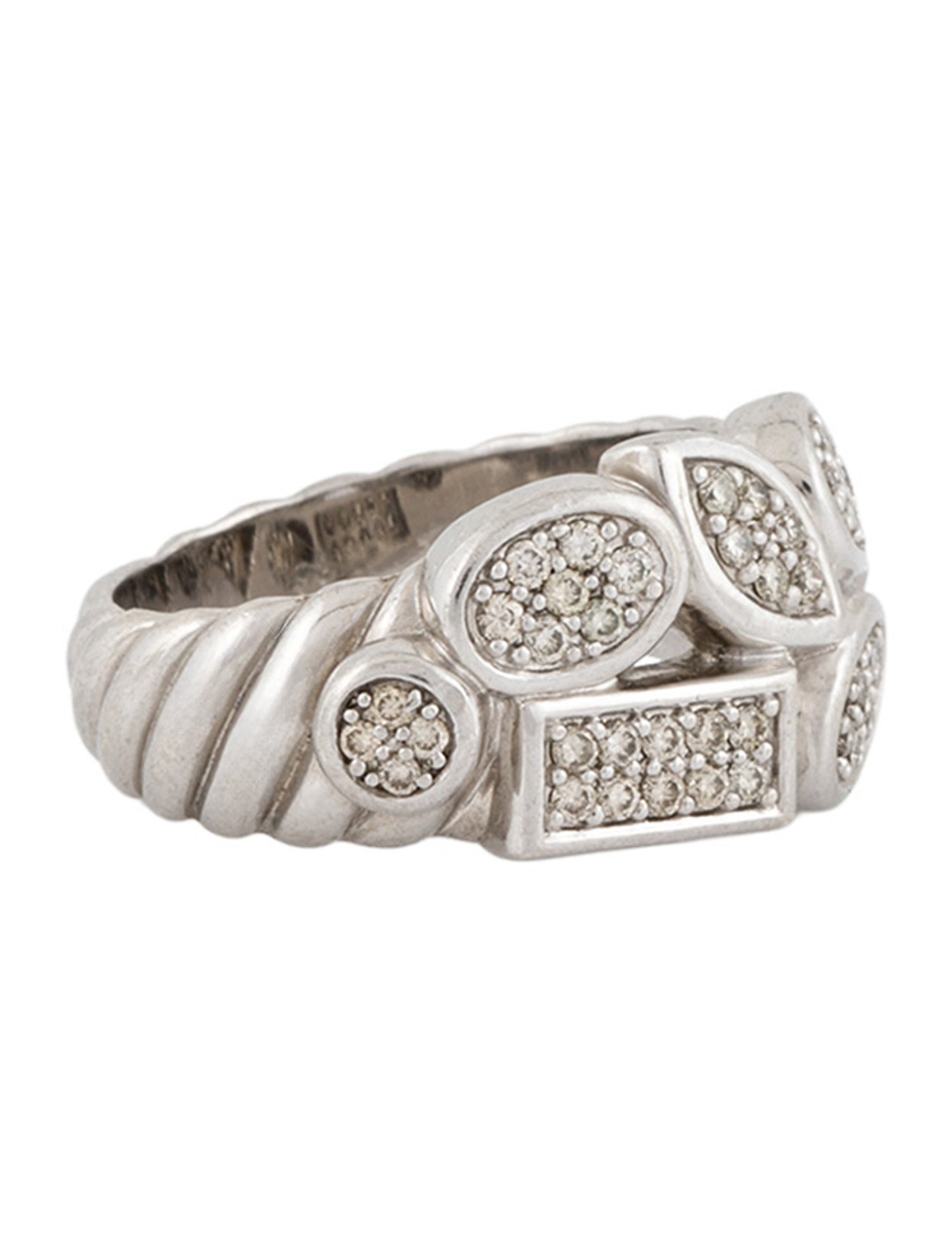 David Yurman Diamond Confetti Band