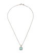 David Yurman Turquoise & Diamond Albion Pendant Necklace