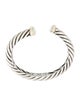 David Yurman Two-Tone Waverly Hinge Cuff Bracelet