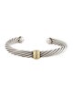 David Yurman Two-Tone Station Cuff Bracelet