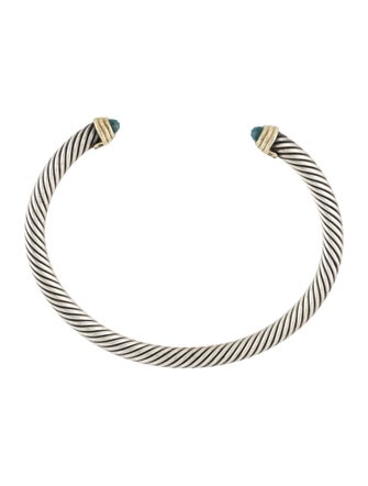 David Yurman Topaz Classic Cable Bracelet