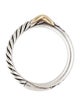 David Yurman Two-Tone Petite X Ring