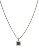 David Yurman Topaz & Diamond Petite Albion Pendant Necklace