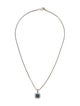 David Yurman Topaz & Diamond Petite Albion Pendant Necklace