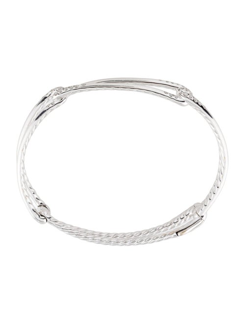 David Yurman 18K Diamond Continuance Bracelet