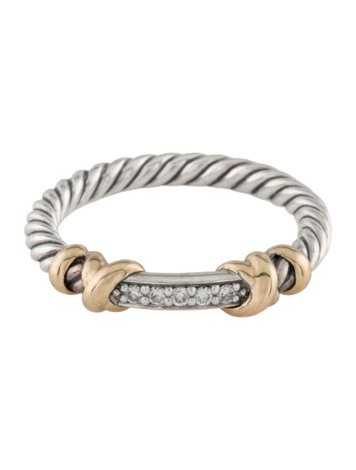 David Yurman Diamond Petite Helena Wrap Ring