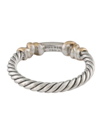 David Yurman Diamond Petite Helena Wrap Ring