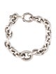 David Yurman Diamond Large Oval Link Bracelet