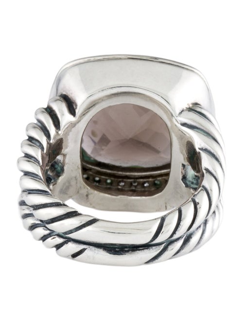 David Yurman Smoky Quartz & Diamond Albion Ring