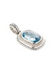 David Yurman Topaz & Diamond Enhancer Pendant