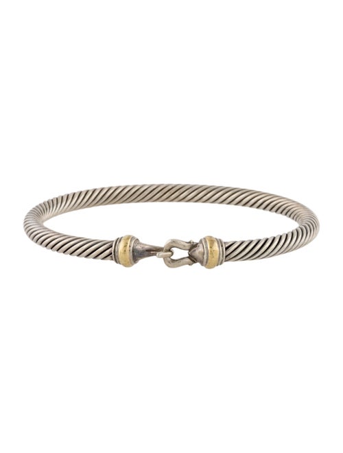 David Yurman Two-Tone Buckle Classic Cable Bracelet