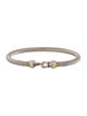 David Yurman Two-Tone Buckle Classic Cable Bracelet