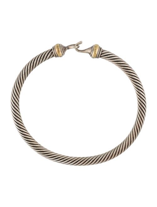 David Yurman Two-Tone Buckle Classic Cable Bracelet