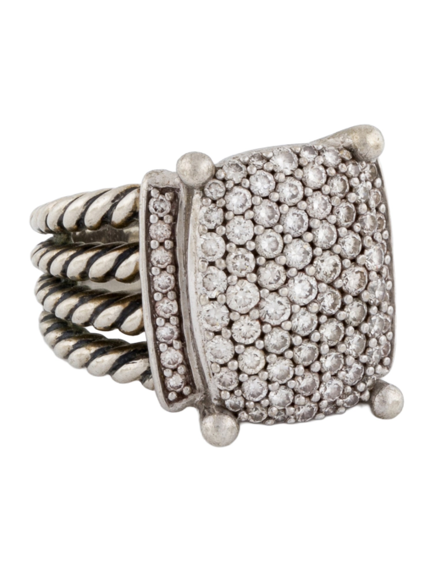 David Yurman 1.12ctw Diamond Wheaton® Ring