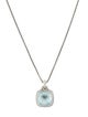 David Yurman Topaz & Diamond Albion Pendant Necklace