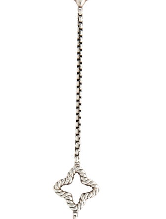 David Yurman Quatrefoil Station Necklace