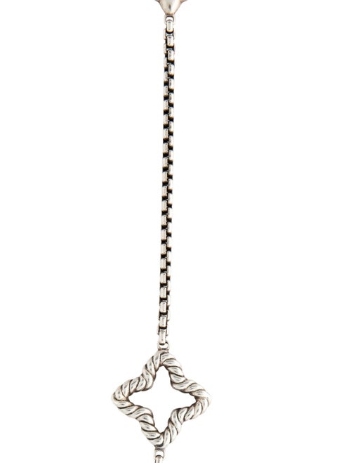 David Yurman Quatrefoil Station Necklace