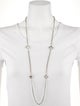 David Yurman Quatrefoil Station Necklace