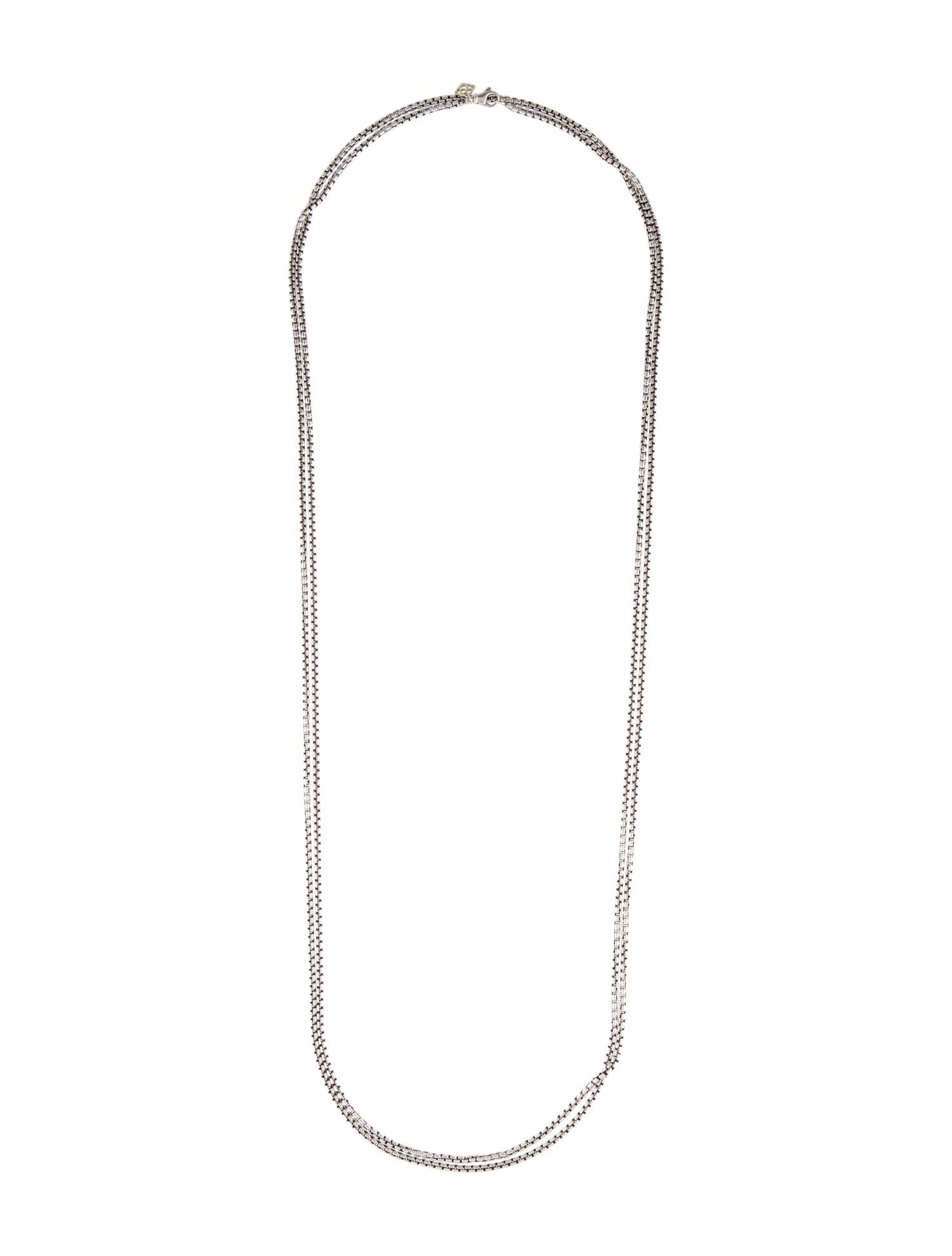 David Yurman Box Chain Necklace