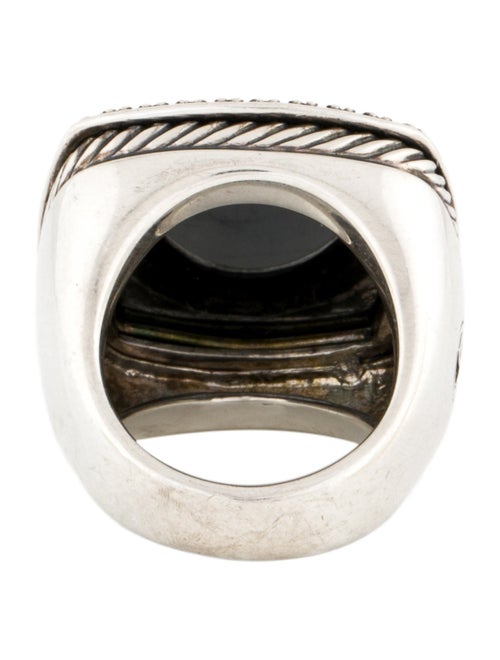 David Yurman Hematine & Diamond Albion Cocktail Ring