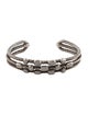 David Yurman Diamond Confetti Ice Three Row Cable Cuff Bracelet