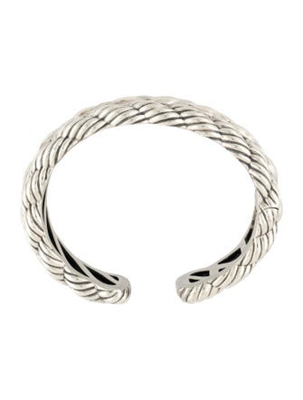 David Yurman Woven Cable Cuff Bracelet