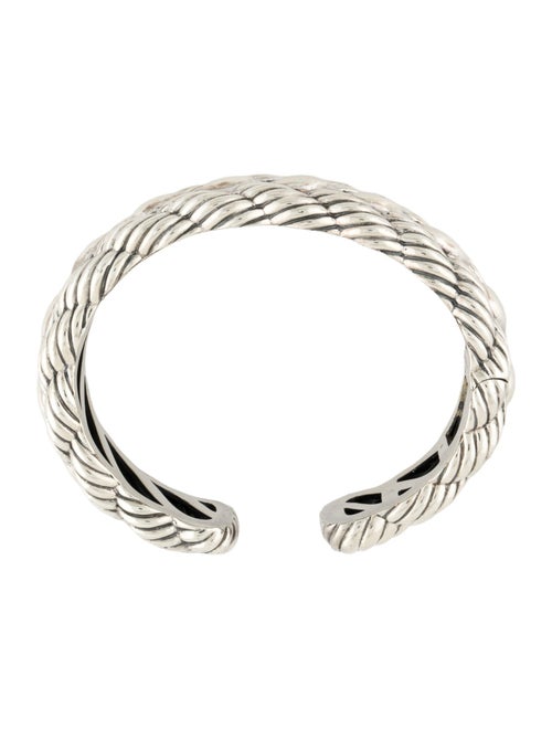 David Yurman Woven Cable Cuff Bracelet