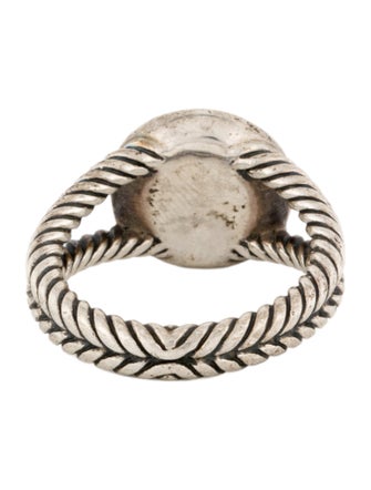 David Yurman Pearl & Diamond Cocktail Ring