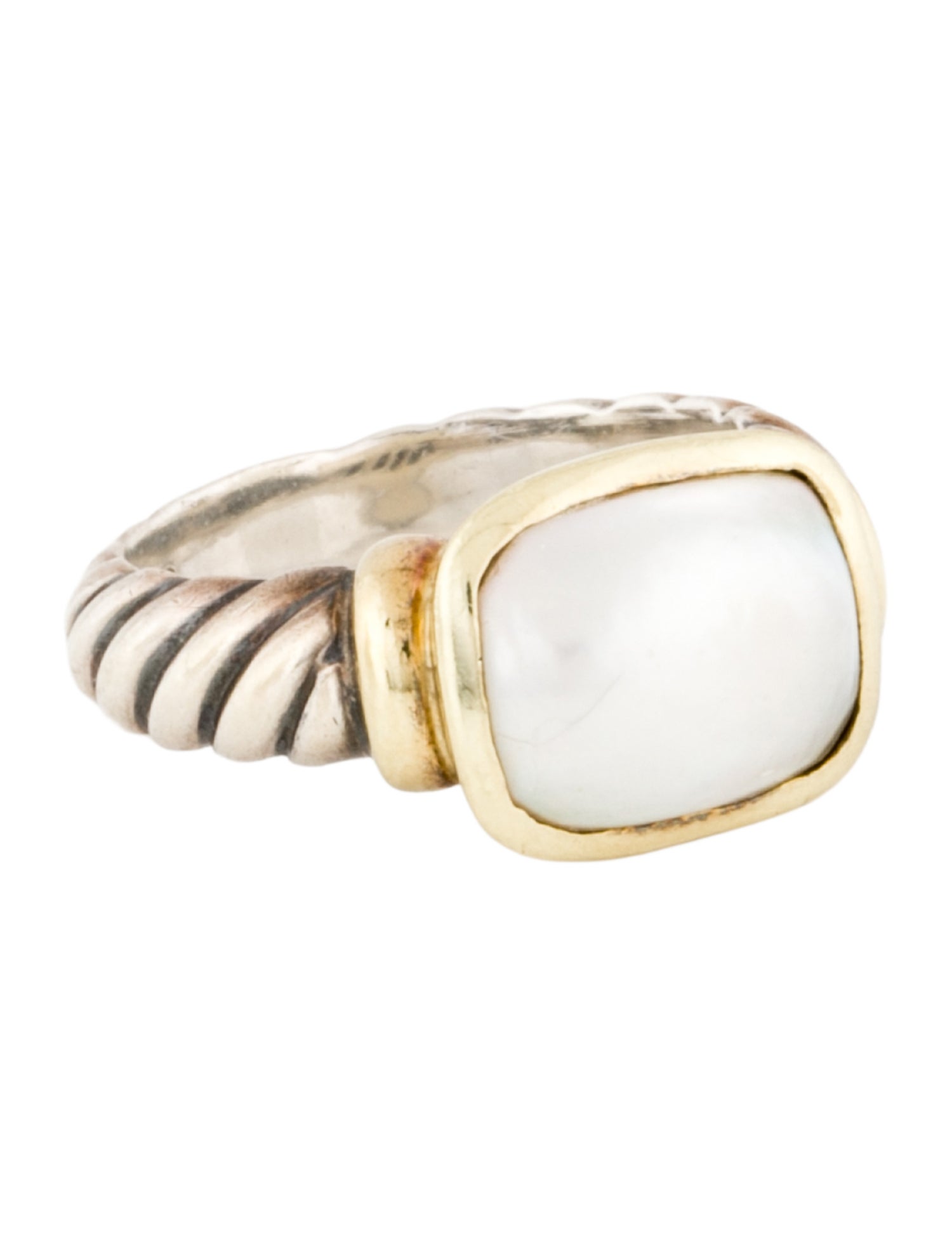 David Yurman Pearl Noblesse Ring