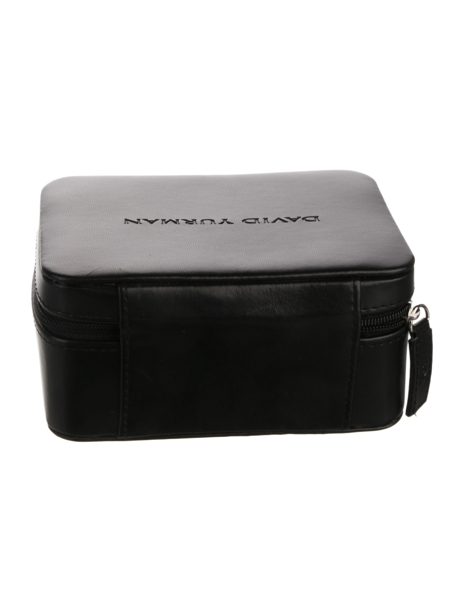 David Yurman Leather Square Jewelry Case