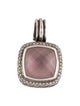 David Yurman Rose Quartz & Diamond Albion Pendant