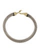 David Yurman Two-Tone Buckle Classic Cable Bracelet